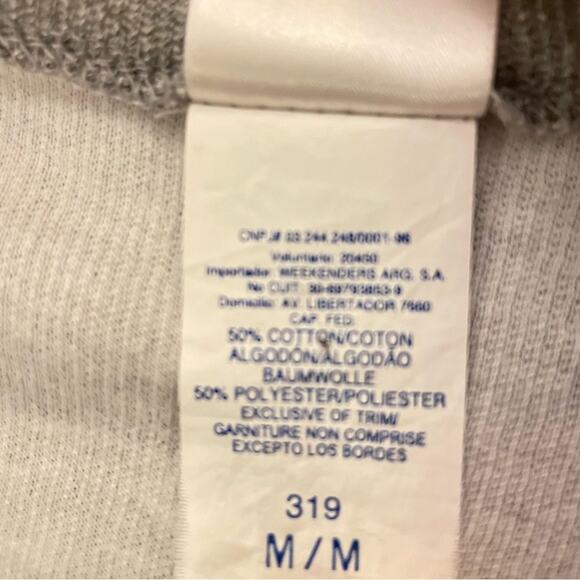 Weekenders gray turtleneck knee length sweater dress size medium M b21 - Picture 3 of 5